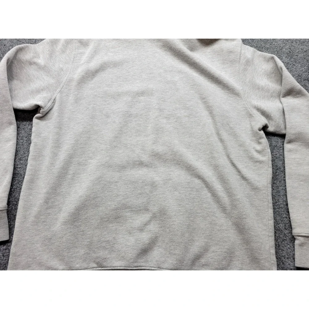 The North Face Mens Gray Half Dome Logo Pullover Hoodie Large A4QQO